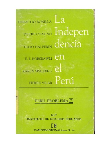 La independencia en el Peru