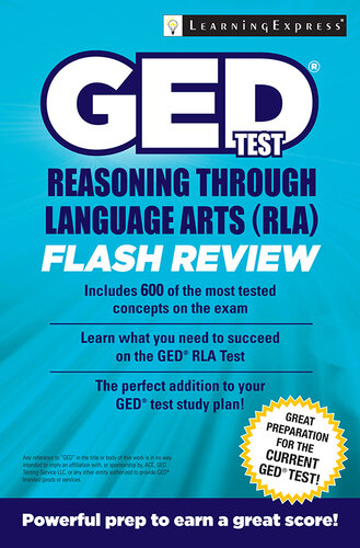 GED Test RLA Flash Review