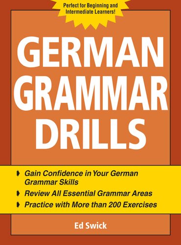 German Grammar Drills