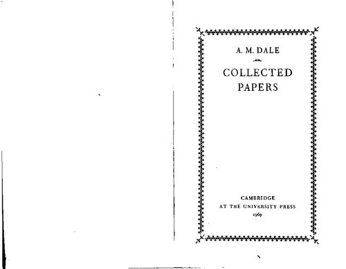 Collected Papers