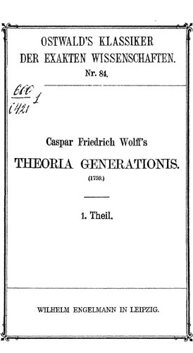 Theoria Generationis.