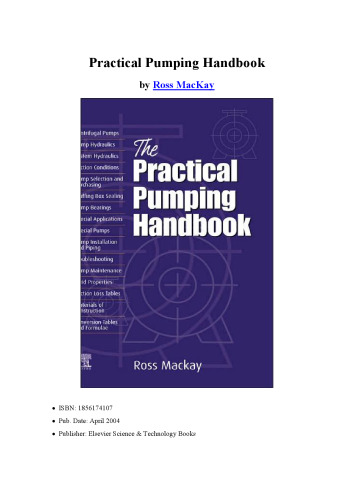 The Practical Pumping Handbook