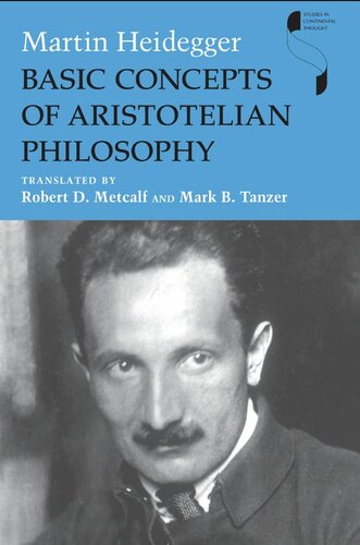 Basic Concepts of Aristotelian Philosophy (Studies in Continental Thought)