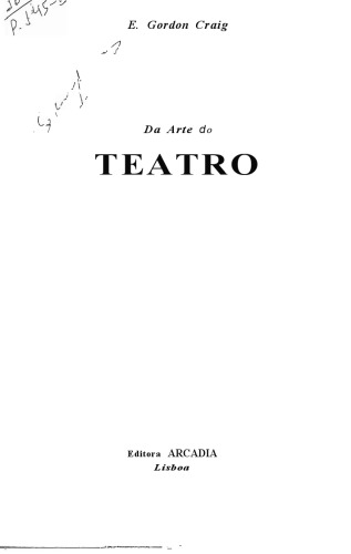 Da Arte do Teatro