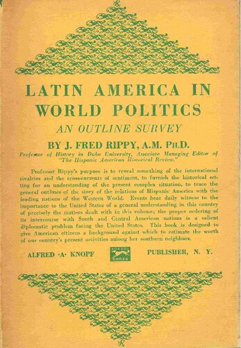 Latin America in World Politics