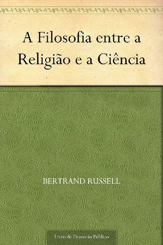 A Filosofia entre a Religião e a Ciência (Portuguese Edition)