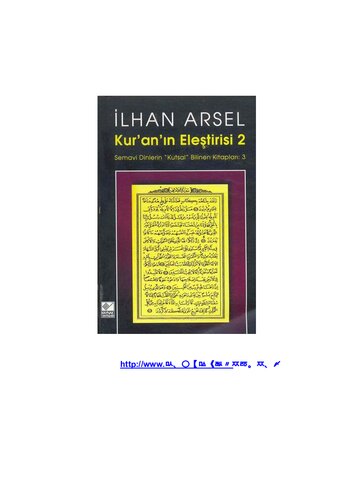 Kuran Eleştirisi 2