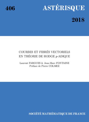 Courbes et Fibrés Vectoriels en Théorie de Hodge p-Adique