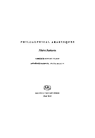 Philosophical Arabesques