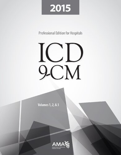 2015 ICD-9-CM for hospitals, volumes 1, 2, & 3