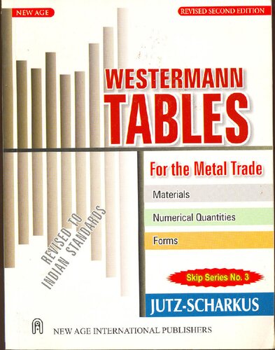 Westermann Tables for the Metal Trade