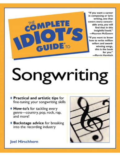 The complete idiot's guide to songwriting