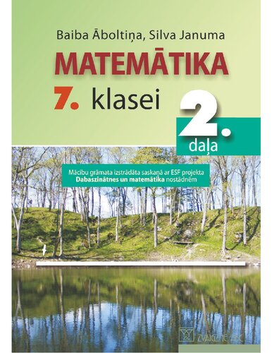 MATEMĀTIKA 7. KLASEI. 2. daļa