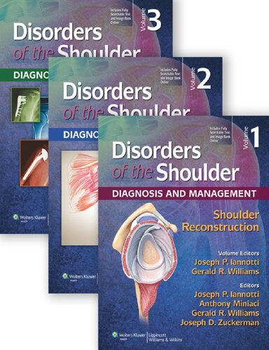 Disorders of the shoulder. Sports injuries. volume 2