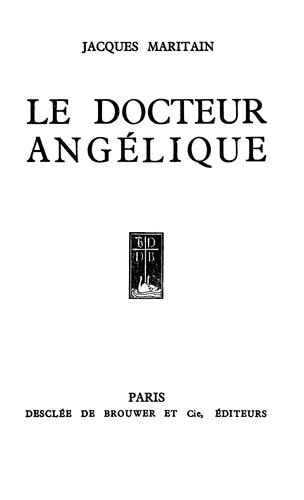 Le docteur angélique