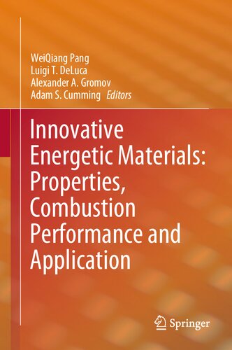 Innovative Energetic Materials: Properties, Combustion Performance and Application