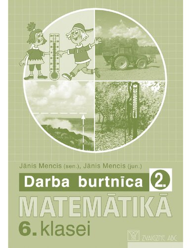 MATEMĀTIKA 6. KLASEI. Darba burtnīca. 2. daļa