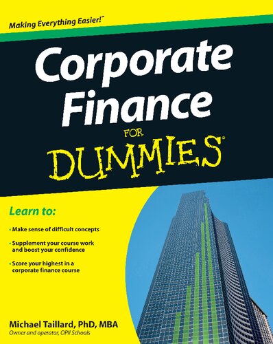 Corporate Finance For Dummies