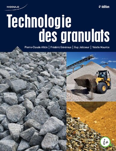 Technologie des granulats