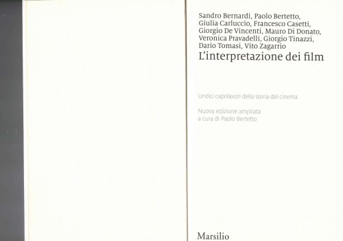 L’interpretazione dei film. Undici capolavori della storia del cinema