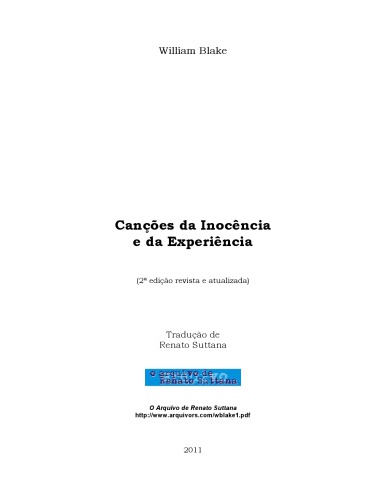 Canções da Inocência e da Experiência