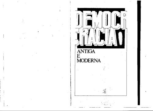 Democracia antiga e moderna