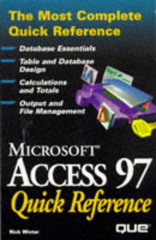 Microsoft Access 97 quick reference