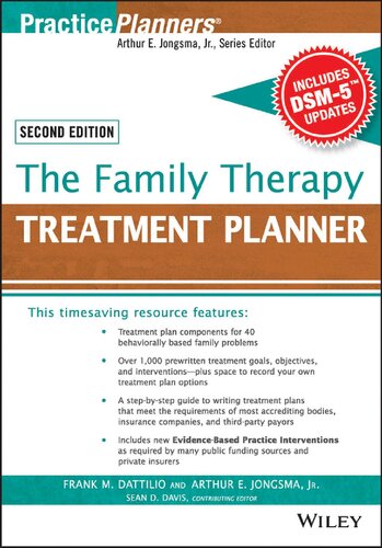 The Family Therapy Treatment Planner, with DSM-5 Updates