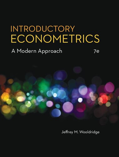 Introductory Econometrics: A Modern Approach (MindTap Course List)