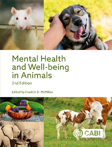 Mental health and well-being in animals