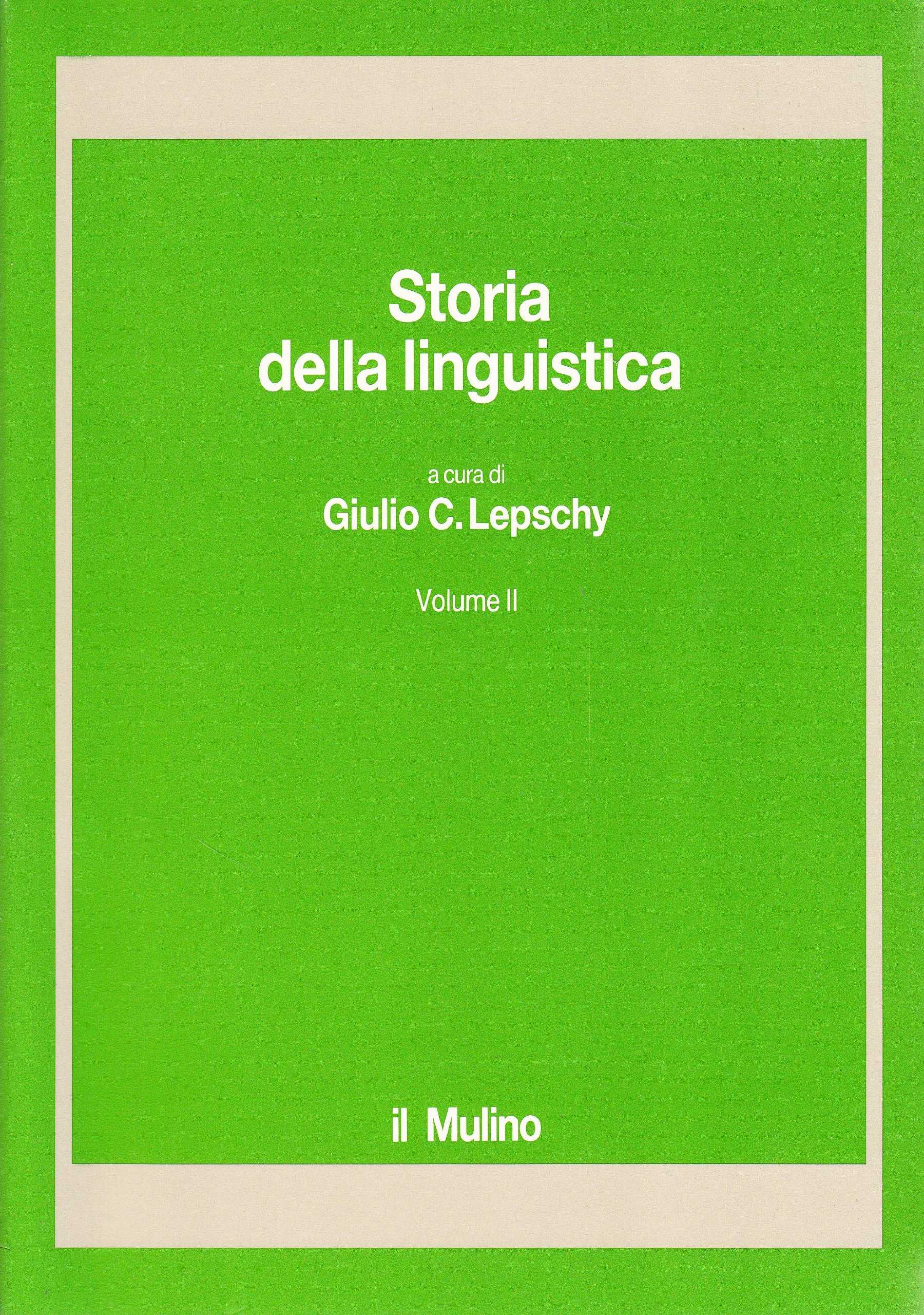 Storia della linguistica