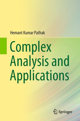 Complex Analysis and Applications