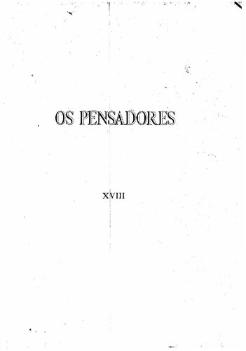 Os Pensadores 18