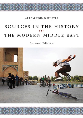 Sources in the history of the modern Middle East