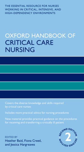 Oxford handbook of critical care nursing