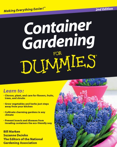 Container gardening for dummies