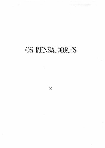 Os Pensadores - Elogio da Loucura - A Utopia