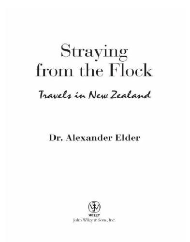 Straying from the flock: travels in new zealand