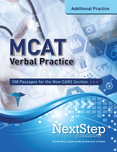 MCAT verbal: 108 practice passages for the new critical analysis and reasoning skills section