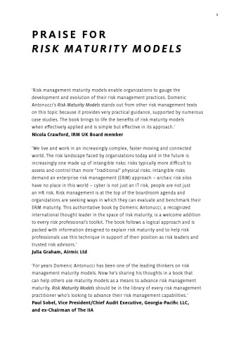 Risk maturity models: how to assess risk management effectiveness