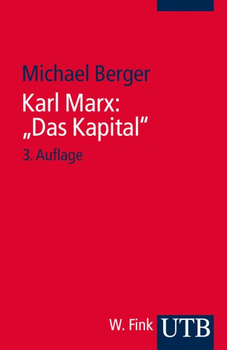 Karl Marx Das Kapital ; eine Einführung