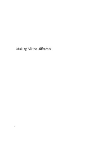 Making All the Difference: inclusion, exclusion, and american law