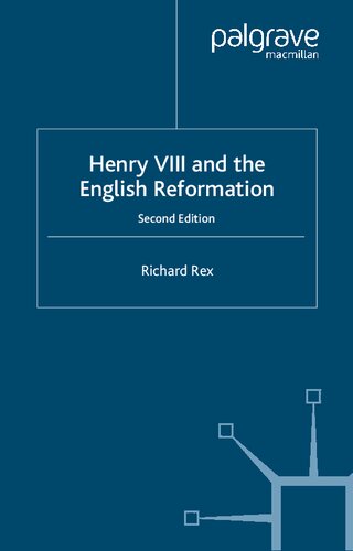 Henry VIII and the English Reformation