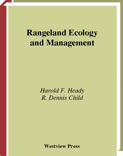 Rangeland ecology and management