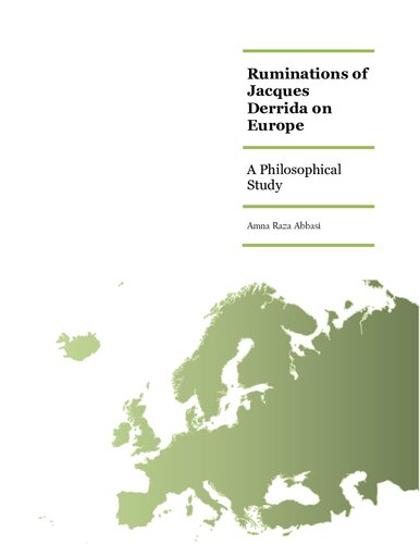 Ruminations of Jacques Derrida on Europe: A Philosophical Study