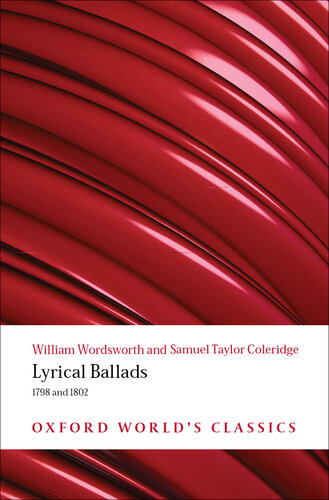 Lyrical Ballads: 1798 and 1802