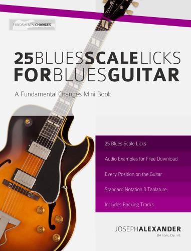 25 Blues Scale Licks for Blues Guitar