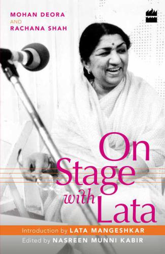 On Stage with Lata