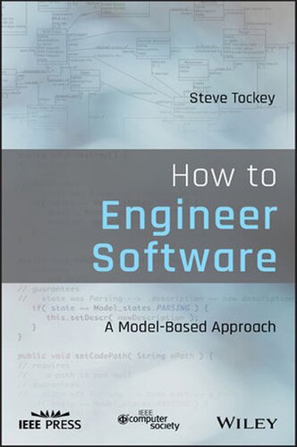 How to Engineer Software: A Model-Based Approach