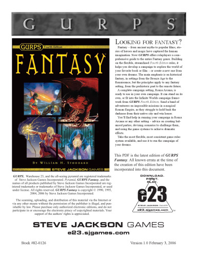 GURPS Fantasy